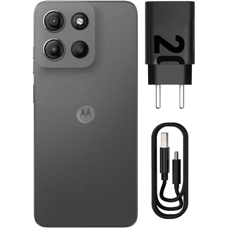 Smartphone Motorola Moto G15 256GB Grafite 4G 4GB RAM 6,7" Câm. Dupla Selfie 8MP