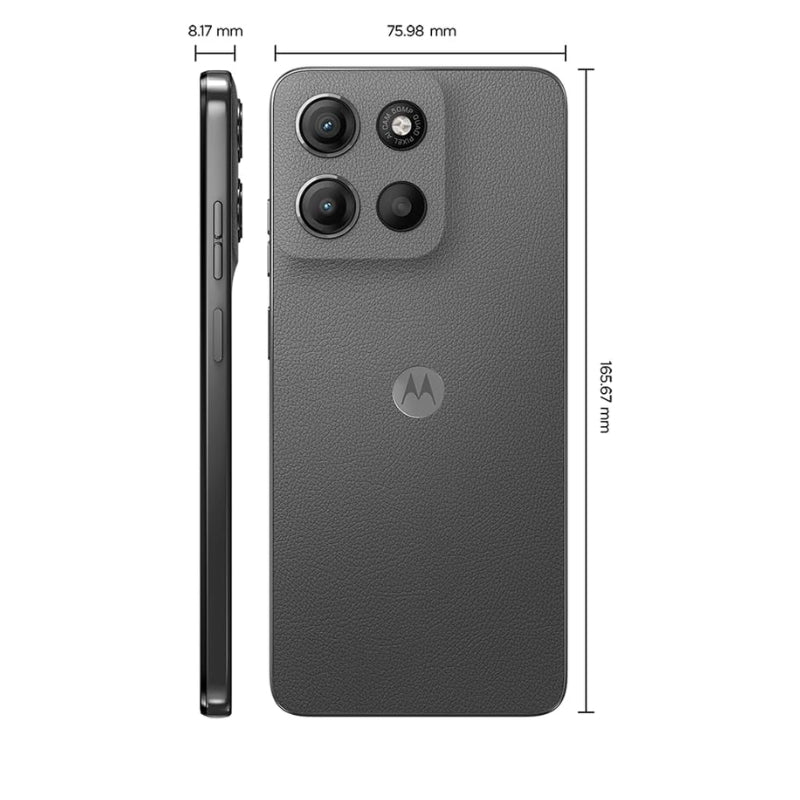 Smartphone Motorola Moto G15 256GB Grafite 4G 4GB RAM 6,7" Câm. Dupla Selfie 8MP