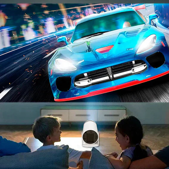 Projetor Portátil Cinemax 4K 150 POLEGADAS